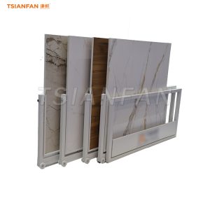 classic granite sample sliding display stand