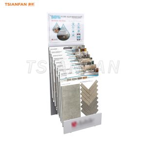 classic mosaic tiles waterfall combination rack