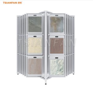 Commercial Grade Tile Page-Turning Showcase Rack-CF113