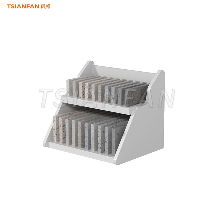 countertop display for stone sample granite panel rack-SRT814