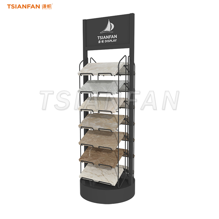 Countertop engineering stone vertical line rack