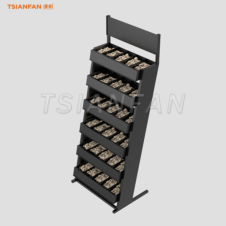 Cultural pebbles storage rack manufacturer-SE109