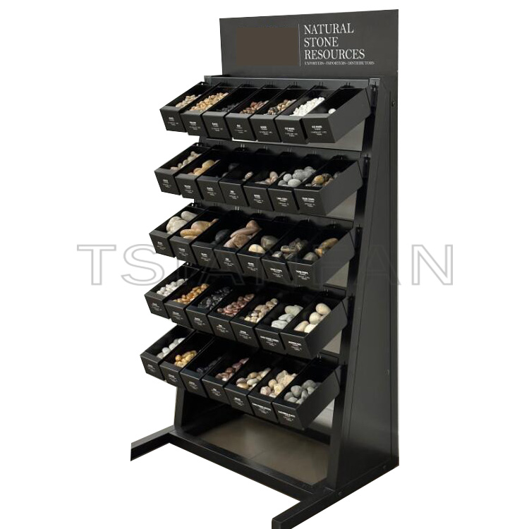Cultured & CobbleStone display rack metal rack For shop - Image 2