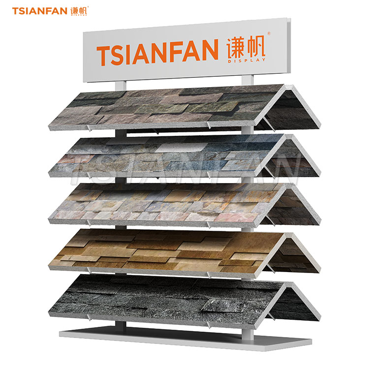 cultured stone display stand stone display racks-SW017 - Image 3