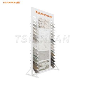 Custom-branded tile sample display units with integrated logos-SRL954