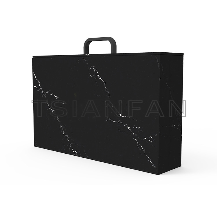 Custom marble natural stone table display box sample kit-PB017 - Image 2