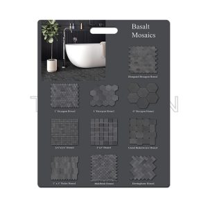 Custom MDF mosaic tile sample board PF005-6