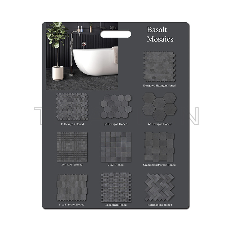 Custom MDF mosaic tile sample board PF005-6