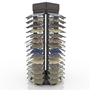Custom mosaic tile waterfall display rack-MZ2059