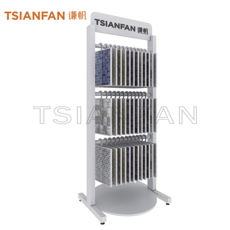 Custom mosaic tiles metal hanging display shelves-ML918 - Image 2