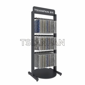 Custom mosaic tiles metal hanging display shelves-ML918
