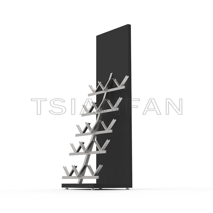 Custom Man Made Rock Sample Waterfall Floor Display Shelf Wall Mounted Tile Display Panels-SG1016 - Image 3