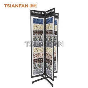 custom screen rotating mosaic tile show stand mz2095
