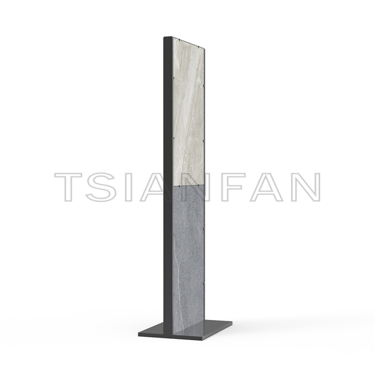 Custom Upright Metal Quartz Stone Sample Stone Display Rack -SG1002 - Image 2