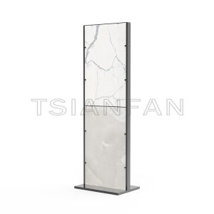 Custom Upright Metal Quartz Stone Sample Stone Display Rack -SG1002