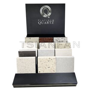 Customizable Artificial Natural Stone Chip Units for Tile Store Showroom
