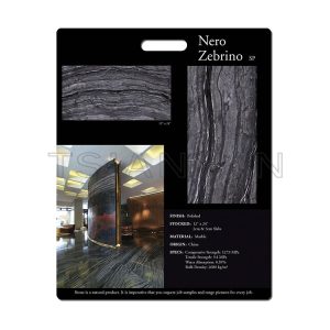 Customize MDF board Marble creamic stone nartual stone display board PF005-40