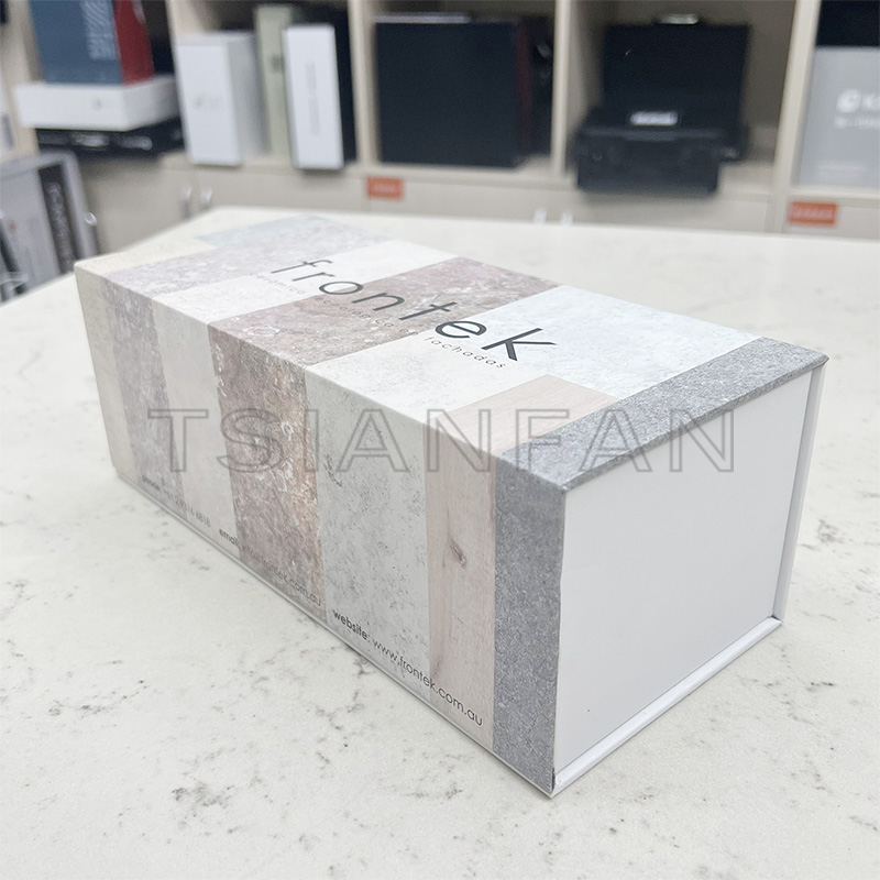 Customize quartz marble granite stone sample display box sample kit - Image 3