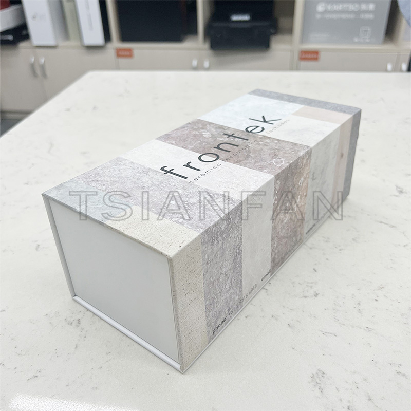 Customize quartz marble granite stone sample display box sample kit - Image 2