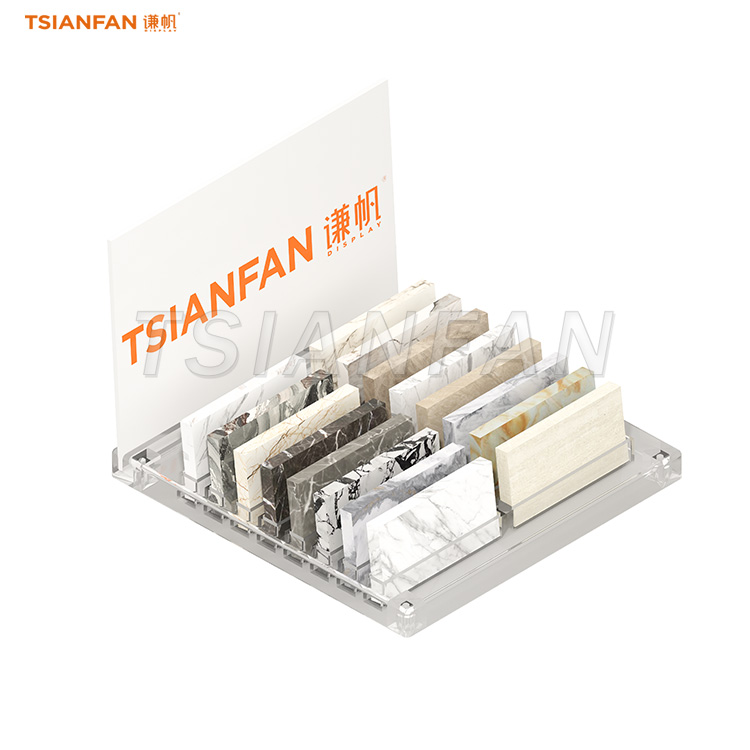 Customized countertop stone display rack - Image 2