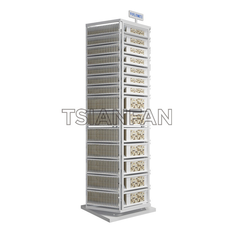 customized rotating mosaic display stand mz2035