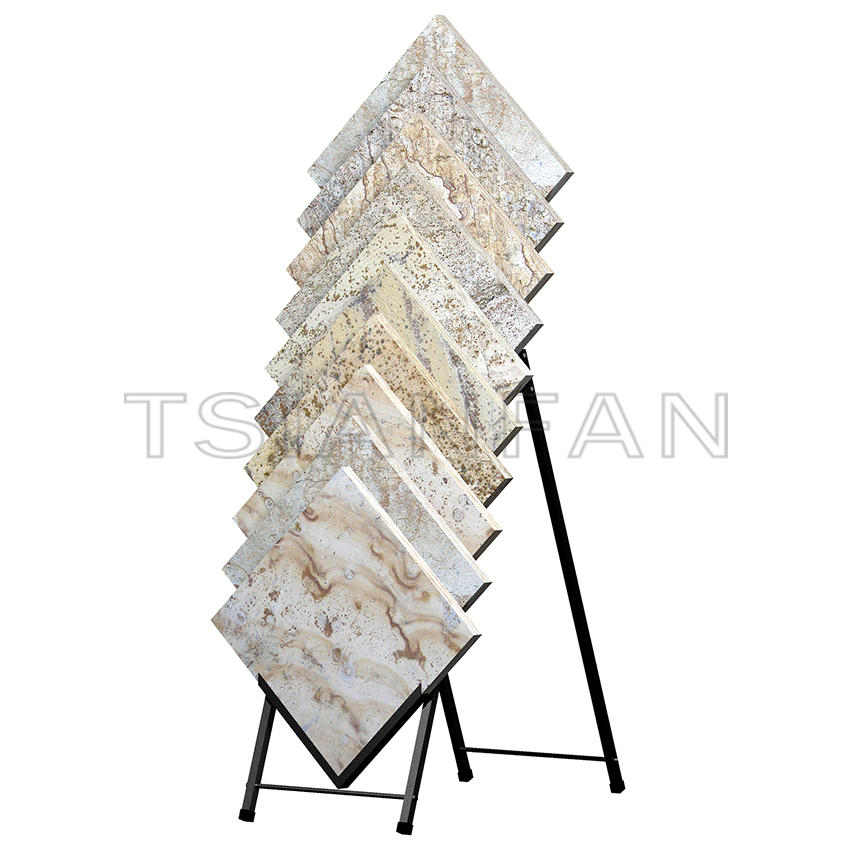 decorative tile display rack stand for sale stone showroom - Image 2