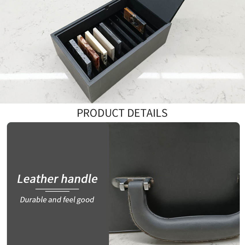 Stone Tile Display Boxes For Marble Aceylic Box Capacity Quartz Stone Sample
