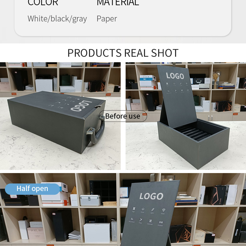 Stone Tile Display Boxes For Marble Aceylic Box Capacity Quartz Stone Sample