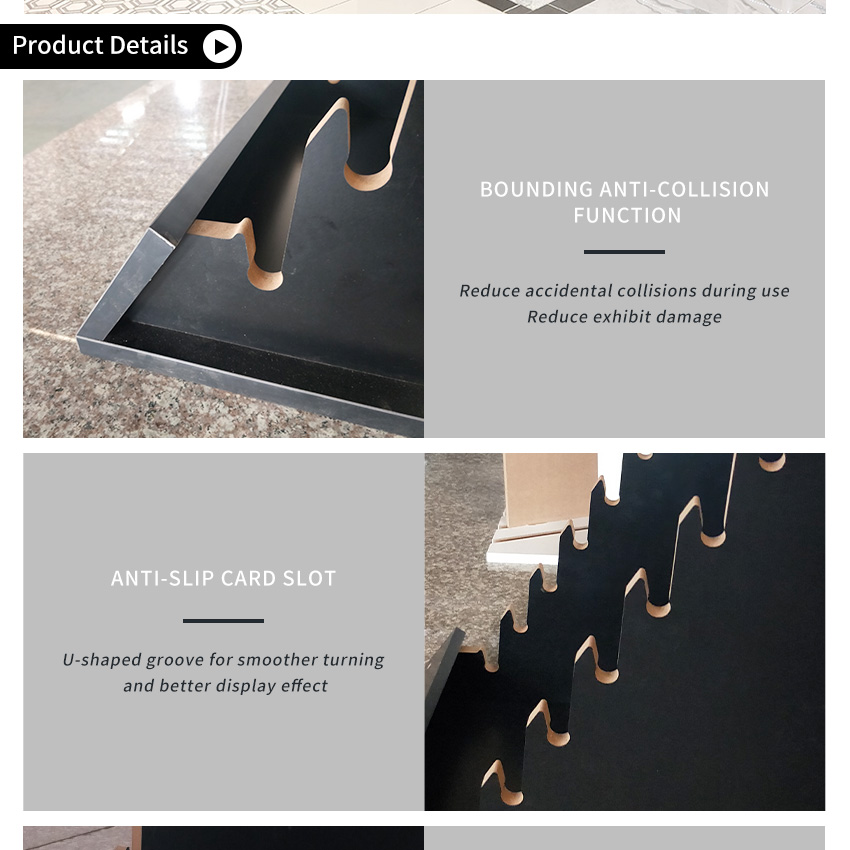Solid Wood Countertop Display Rack Sample Wooden Floor Tabletop Rack