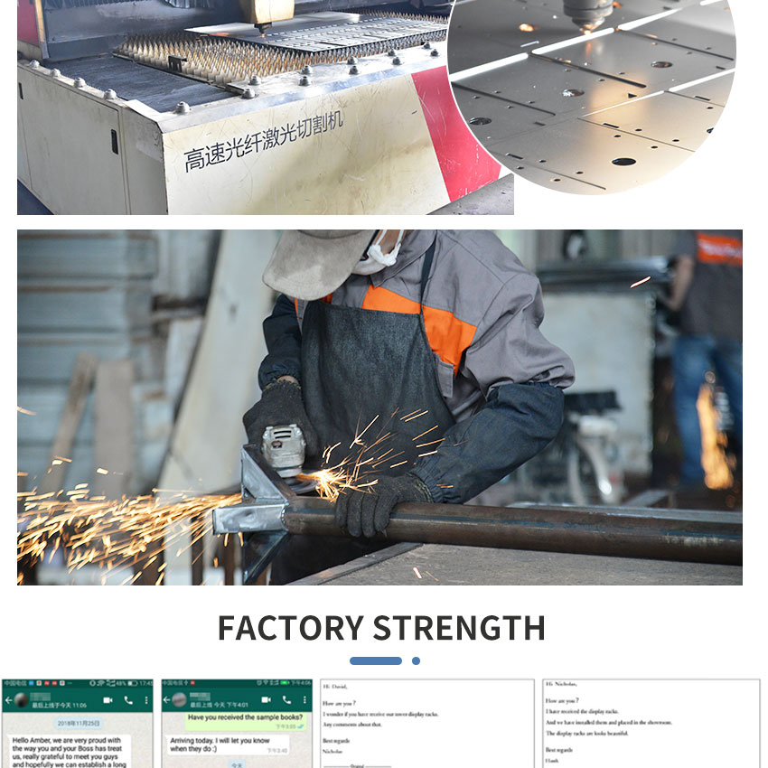 Customize rotatable display for quartz stone sample display frame-SG1010