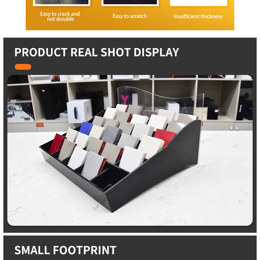 Showroom Tile Quartz Granite Stone Sample Countertop Display rack
