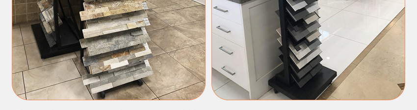 Hot Sale Granite Marble Ceramic Tile Stone Sample Floor display Standing rack