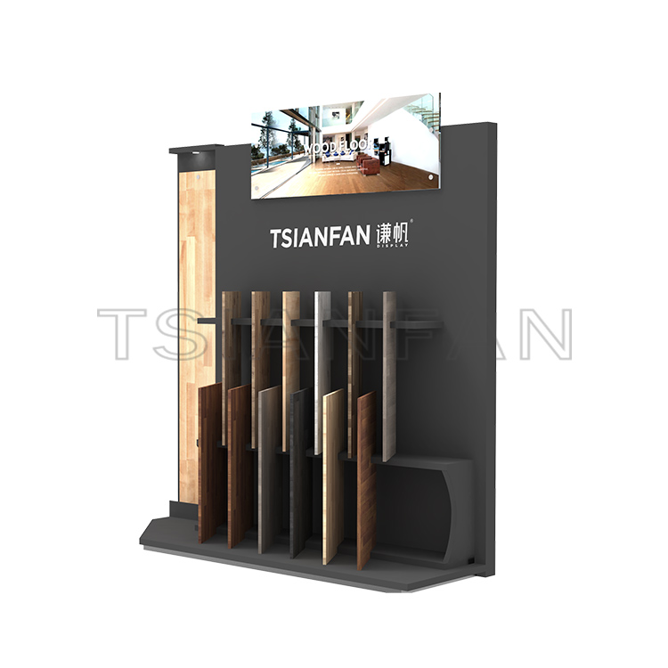 High quality wood flooring tiles Flooring display Stand-WE2038