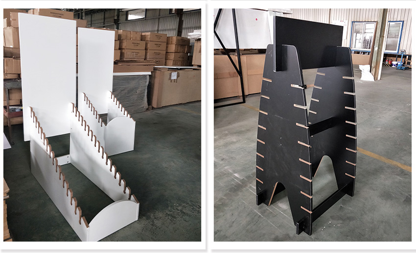 Design Wood Marble Granite Quartz Tile Sample desktop Show Countertop Display Stand