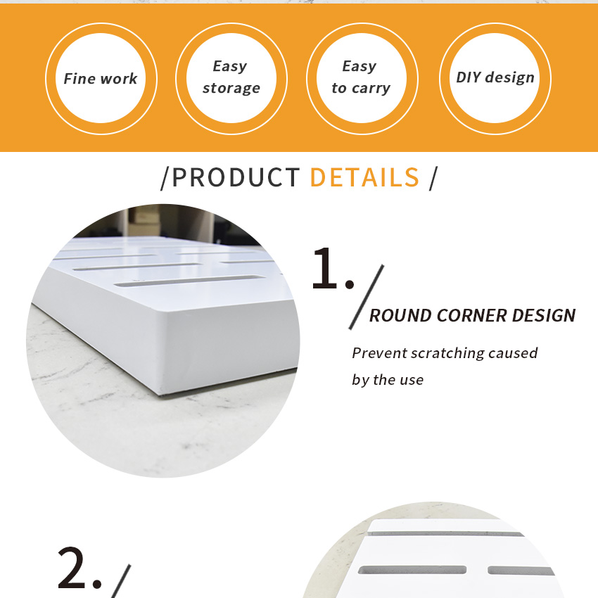Metal tile Mosaic Granite Ceramics Tile Sample Countertop display Stand