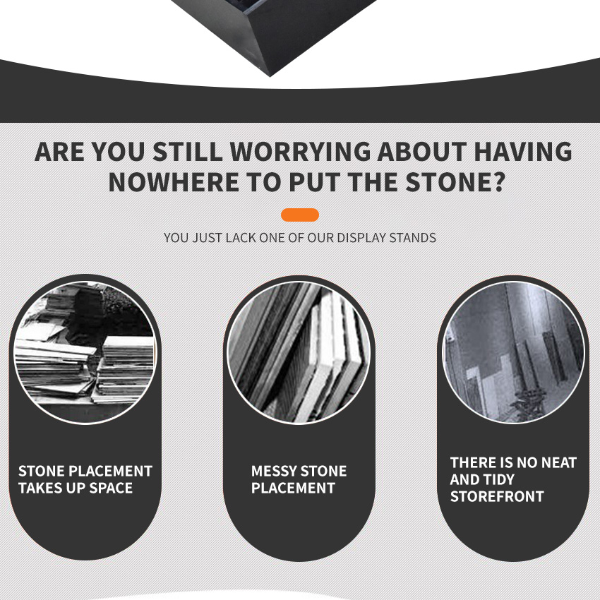 Showroom Tile Quartz Granite Stone Sample Countertop Display rack