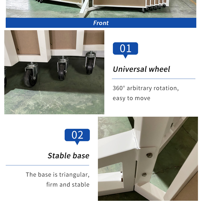 Customize Metal display rack Large Tile board Marble Stone sliding rotating Display Stand
