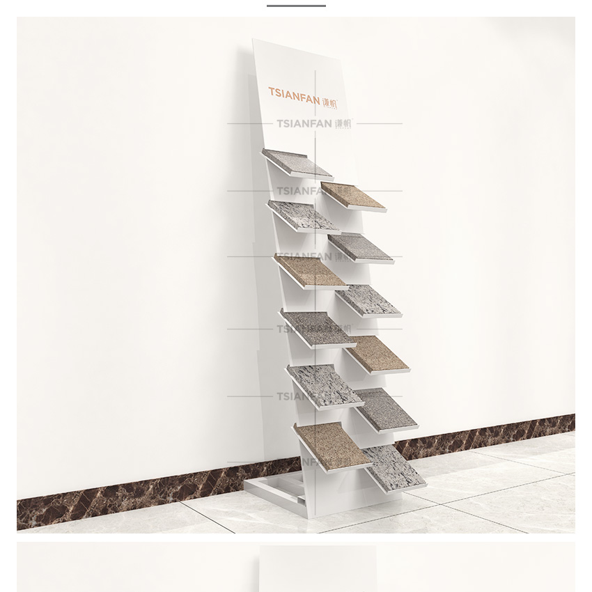 Tile Ceramic Granite Quartz Marble stone sample Floor Standing rack