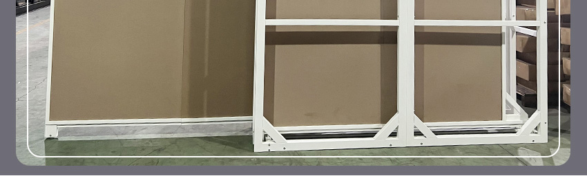 New design showroom photo frame metal for Detachable art painting display rack