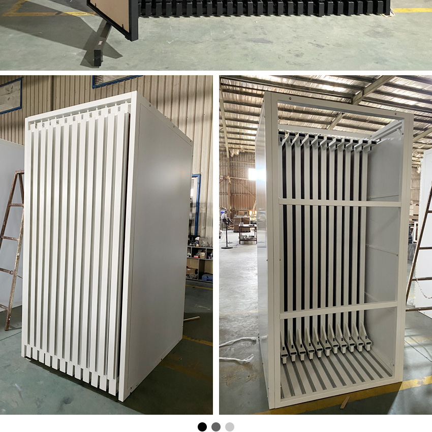 Factory Rotatable Granite Marble Sample Sliding push pull display Stand TL009-1