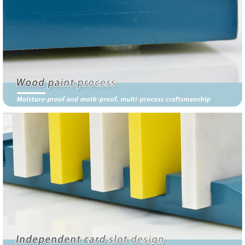 Mdf Tabletop Tile Quartz Sample Display Stand New Design Tile Rack