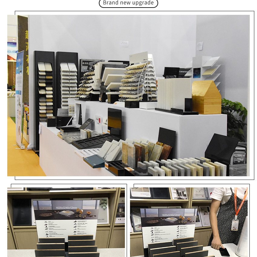 Tabletop Racks Quartz Marble Granite Rock Panel Ceramic Sample Stone