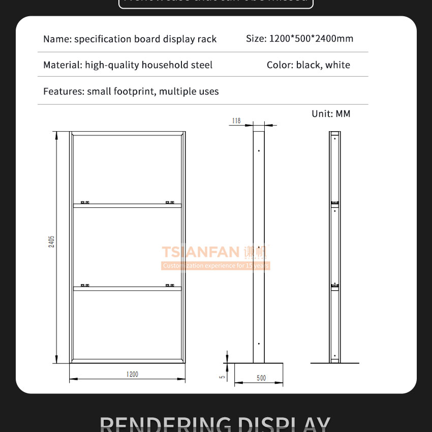 Large panel ceramic tile marble rotating display