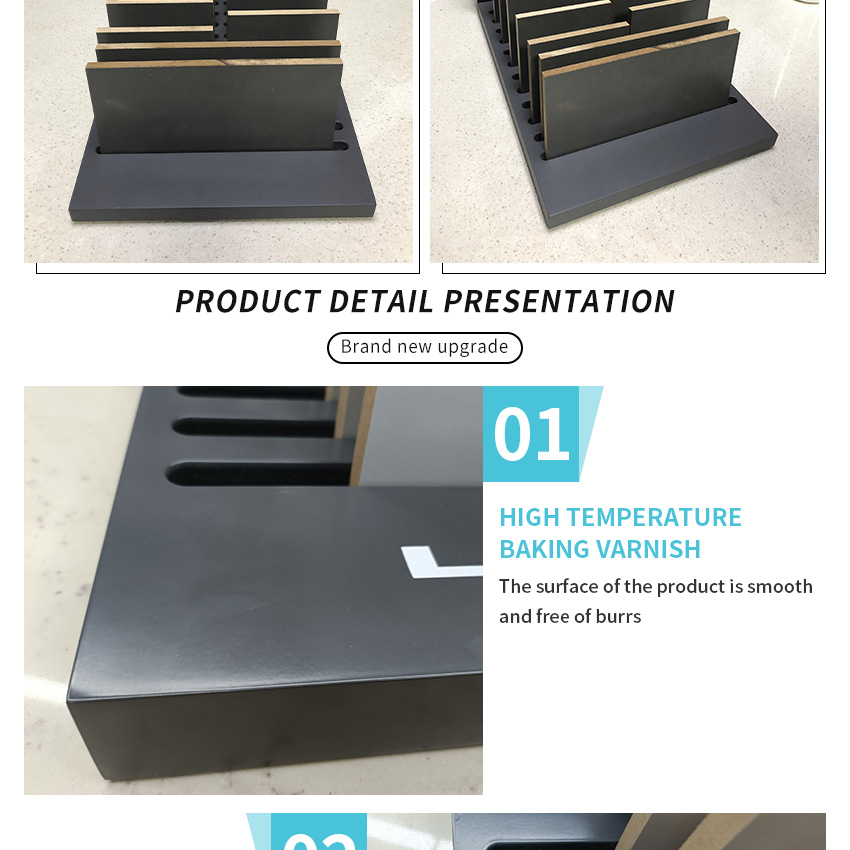 Tabletop Racks Quartz Marble Granite Rock Panel Ceramic Sample Stone