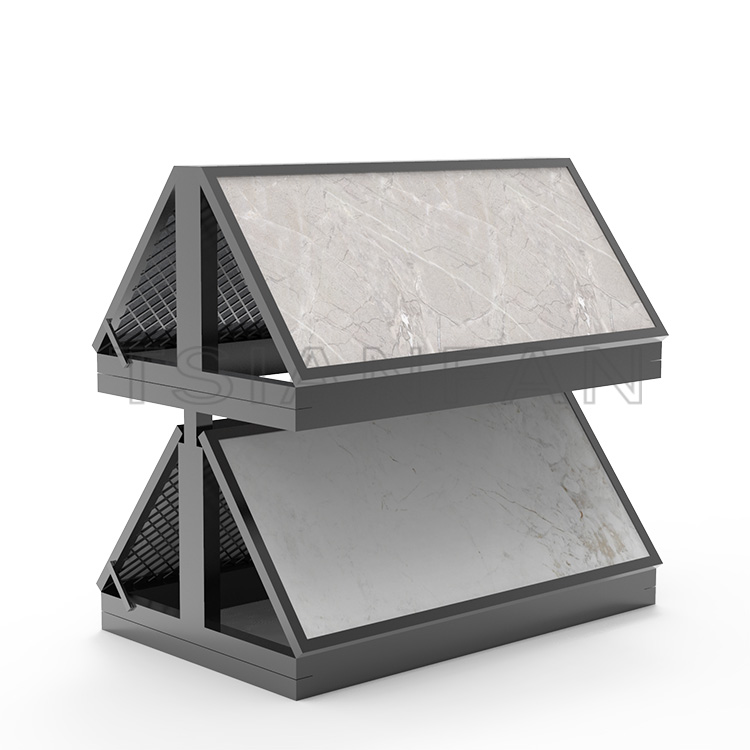 High Quality Quartz Stone Sample Desktop Spec Board Display Rack-SG023