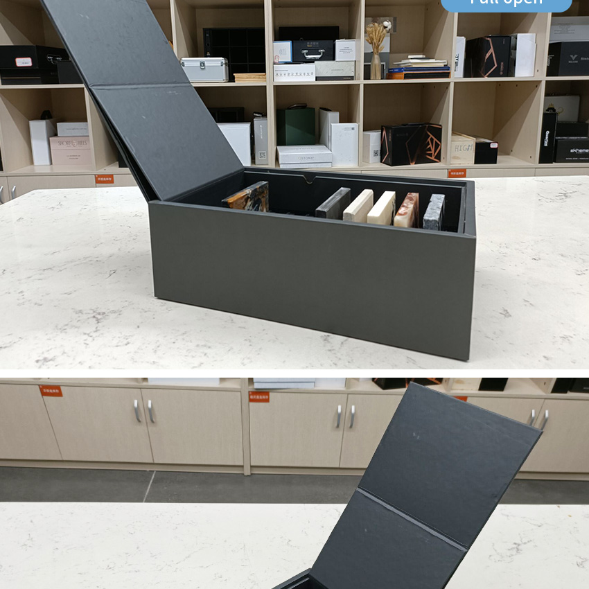 Stone Tile Display Boxes For Marble Aceylic Box Capacity Quartz Stone Sample