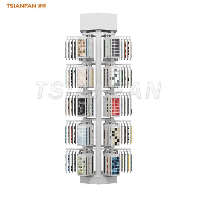 Compact Mosaic Tile Display Stand ML106 - Detail View