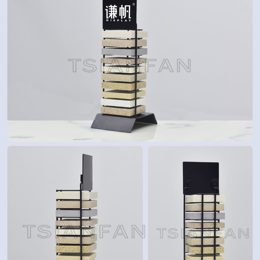 Stone Countertop Display Rack Metal  Marble Granite Quartz  Sample