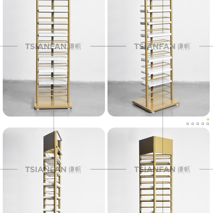 Metal Ceramic Tile Marble Quartz Stone Sample Display Stand