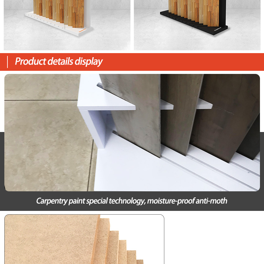 Wooden Flooring Stand Hardwood Display Racks Hot Sale Floor Wood Rack